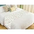 thumbnail image 1 of ABPHQTO Cartoon Wood Bed Runner Bedding Scarf Bed Decoration 20x95 inch, 1 of 1
