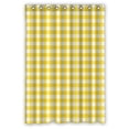 thumbnail image 1 of ABPHQTO Checkered Waterproof Polyester Shower Curtain and Hooks For Home Decor 48x72 Inch, 1 of 1