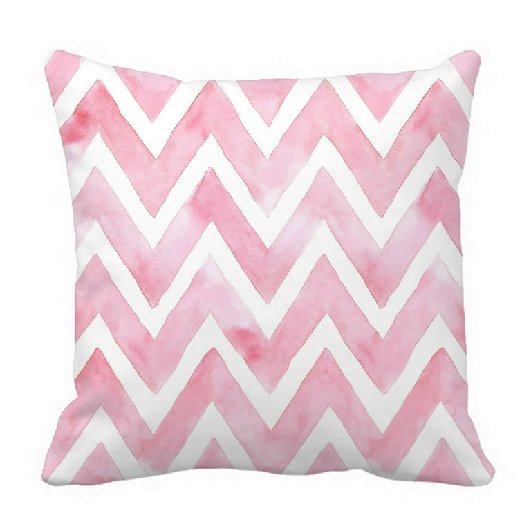 Pink and white pillow cases discount
