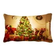 thumbnail image 1 of ABPHQTO Chrisrtmas Tree Home Interior Pillow Case Pillow Cover Pillow Protector Two Sides For Couch Bed 20x30 Inch, 1 of 1