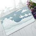 thumbnail image 1 of ABPHQTO Christmas Nativity Scene Of Three Wise Men Doormat Entrance Rug Area Rug Floor Mat Home Decor 30x18 Inch, 1 of 1