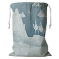 thumbnail image 1 of ABPHQTO Christmas Nativity Scene Of Three Wise Men Storage Basket Laundry Bag with Drawstring 24x32 Inch, 1 of 3