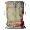 thumbnail image 1 of ABPHQTO Christmas Old Blank Paper Storage Basket Laundry Bag with Drawstring 24x32 Inch, 1 of 3