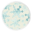thumbnail image 1 of ABPHQTO Christmas Snowflake Round Beach Blanket with Tassels Beach Throw Towel Yoga Mat Picnic Blanket, 1 of 1