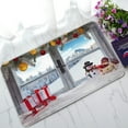 thumbnail image 1 of ABPHQTO Christmas Window Sill Snowy Doormat Entrance Rug Area Rug Floor Mat Home Decor 30x18 Inch, 1 of 1