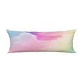 thumbnail image 1 of ABPHQTO Cloud Pastel Colored Gradient Body Pillow Covers Pillow Case Protector Pillowcase 20x60 Inch, 1 of 1