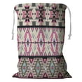 thumbnail image 1 of ABPHQTO Colorful Aztec Pattern With Birds And Arrow Storage Basket Laundry Bag with Drawstring 18x24 Inch, 1 of 3