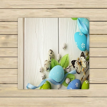 ABPHQTO Colorful Easter Eggs Towels,Beach Bath Pool Sprot Travel Hand Spa Towel 13x13 Inch