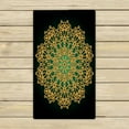 thumbnail image 1 of ABPHQTO Colorful Mandala Golden Flowe Towels Beach Bath Pool Sprot Travel Hand Spa Towel 16x28 Inch, 1 of 1