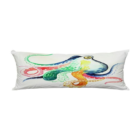 ABPHQTO Colorful Octopus Body Pillow Covers Pillow Case Protector Pillowcase 20x60 Inch