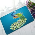 thumbnail image 1 of ABPHQTO Colorful Peacock Doormat Entrance Rug Area Rug Floor Mat Home Decor 30x18 Inch, 1 of 1
