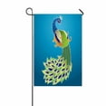 thumbnail image 1 of ABPHQTO Colorful Peacock Home Outdoor Garden Flag House Banner Size 12x18 Inch, 1 of 1