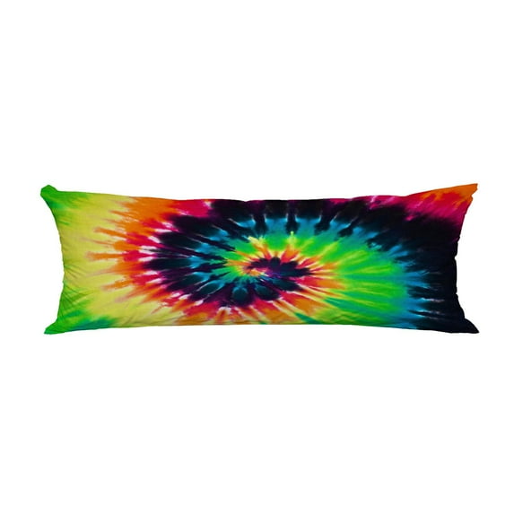 ABPHQTO Colorful Tie Dye Body Pillow Covers Pillow Case Protector Pillowcase 20x60 Inch