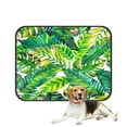 thumbnail image 1 of ABPHQTO Colorful Tropical Leaves Exotic Plants Pet Dog Cat Bed Pee Pads Mat Cushion Potty Dogsblankets Crate Bed Kennel 36x48 inch, 1 of 4
