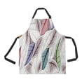 thumbnail image 1 of ABPHQTO Colorful Vintage Ceramic Tiles Wall Apron Home Kitchen Apron with Pockets, 1 of 1