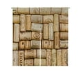 thumbnail image 1 of ABPHQTO Corks With Dates And Drops Of Japanese Noren Curtain Doorway Door Window Treatment Curtains Cotton Linen Curtain 85x90 cm, 1 of 1