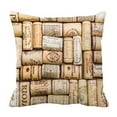thumbnail image 1 of ABPHQTO Corks With Dates And Drops Of Pillow Case Pillow Cover Pillow Protector Two Sides For Couch Bed 20x20 Inch, 1 of 1