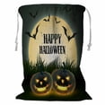 thumbnail image 1 of ABPHQTO Creative Halloween Design Storage Basket Laundry Bag with Drawstring 24x32 Inch, 1 of 3