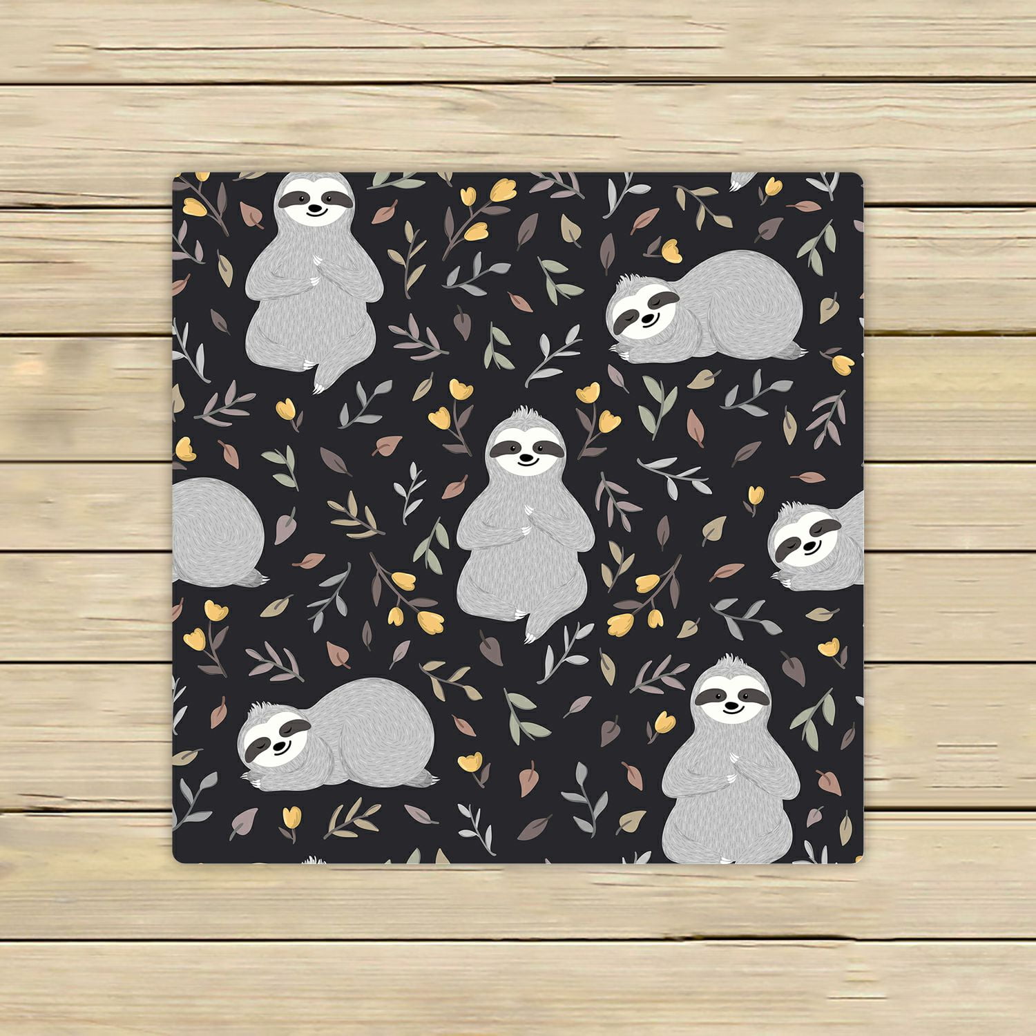 ABPHQTO Cute Baby Sloths Animals Sleeping Forest Towels,Beach Bath Pool