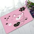 thumbnail image 1 of ABPHQTO Cute Cat Polka Dots Doormat Entrance Rug Area Rug Floor Mat Home Decor 30x18 Inch, 1 of 1