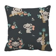 thumbnail image 1 of ABPHQTO Cute Koala Pillow Case Pillow Cover Pillow Protector Two Sides For Couch Bed 16x16 Inch, 1 of 1