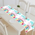 thumbnail image 1 of ABPHQTO Cute Magical Unicorns Sweet Kids Graphics Table Runner Placemat Tablecloth For Home Decor 16x72 Inch, 1 of 1