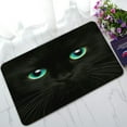 thumbnail image 1 of ABPHQTO Cute Muzzle Of A Black Cat Closeup Doormat Entrance Rug Area Rug Floor Mat Home Decor 30x18 Inch, 1 of 1