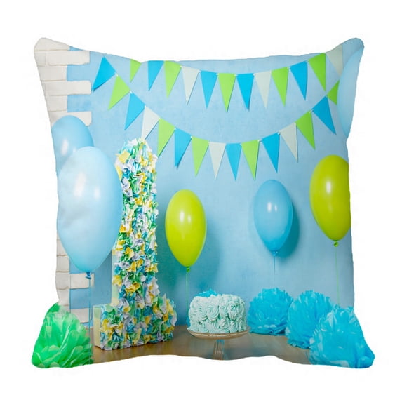 ABPHQTO Decor For The First Cake Pillow Case Pillow Cover Pillow Protector Two Sides For Couch Bed 20x20 Inch