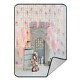 thumbnail image 1 of ABPHQTO Decorations For Holiday Party A Lot Of Balloons Fleece Blanket Fleece Back Throw Blanket 58x80 Inch, 1 of 1