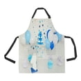 thumbnail image 1 of ABPHQTO Decorations For Holiday Party Apron Home Kitchen Apron with Pockets, 1 of 1