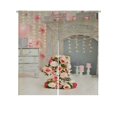 thumbnail image 1 of ABPHQTO Decorations For Holiday Party Japanese Noren Curtain Doorway Door Window Treatment Curtains Cotton Linen Curtain 85x90 cm, 1 of 1