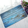 thumbnail image 1 of ABPHQTO Decrepit Blue Old Wood Doormat Entrance Rug Area Rug Floor Mat Home Decor 30x18 Inch, 1 of 1