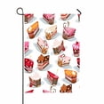 thumbnail image 1 of ABPHQTO Different Cake Slices Home Outdoor Garden Flag House Banner Size 28x40 Inch, 1 of 1