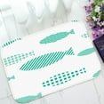 thumbnail image 1 of ABPHQTO Different Fishes Swimming To The Left Together Doormat Entrance Rug Area Rug Floor Mat Home Decor 23.5x16.7 Inch, 1 of 1