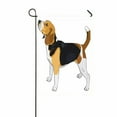 thumbnail image 1 of ABPHQTO Dog Beagle Breed Home Outdoor Garden Flag House Banner Size 12x18 Inch, 1 of 1