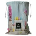 thumbnail image 1 of ABPHQTO Easter Eggs Flowers Storage Basket Laundry Bag with Drawstring 24x32 Inch, 1 of 3