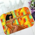 thumbnail image 1 of ABPHQTO Egyptian Woman Beads Beauty Gold Doormat Entrance Rug Area Rug Floor Mat Home Decor 23.5x16.7 Inch, 1 of 1
