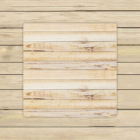 ABPHQTO Empty Plank Teak Brown Wooden Texture Towels,Beach Bath Pool Sprot Travel Hand Spa Towel 13x13 Inch