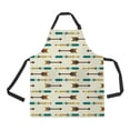 thumbnail image 1 of ABPHQTO Ethnic Arrows Pattern Design Apron Home Kitchen Apron with Pockets, 1 of 1