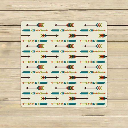 ABPHQTO Ethnic Arrows Pattern Design Towels,Beach Bath Pool Sprot Travel Hand Spa Towel 13x13 Inch