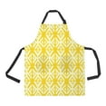 thumbnail image 1 of ABPHQTO Ethnic Pattern Abstract Fabric Design Apron Home Kitchen Apron with Pockets, 1 of 1