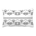 thumbnail image 1 of ABPHQTO Ethnic Tribal Art Boho Texture Pillow Case Pillow Cover Pillow Protector Two Sides For Couch Bed 20x30 Inch, 1 of 1