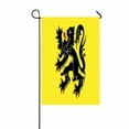 thumbnail image 1 of ABPHQTO Flag Of The Belgian Region Of Flanders In Belgium Home Outdoor Garden Flag House Banner Size 12x18 Inch, 1 of 1