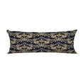 thumbnail image 1 of ABPHQTO Floral Baroque Damask Gold Black Blue Ornament Body Pillow Covers Pillow Case Protector Pillowcase 20x60 Inch, 1 of 1