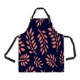 thumbnail image 1 of ABPHQTO Floral Pattern Bright Branches Apron Home Kitchen Apron with Pockets, 1 of 1