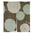 thumbnail image 1 of ABPHQTO Floral Pattern Japanese Noren Curtain Doorway Door Window Treatment Curtains Cotton Linen Curtain 85x150 cm, 1 of 1
