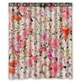 thumbnail image 1 of ABPHQTO Flowers For Wedding Scene Waterproof Polyester Shower Curtain and Hooks For Home Decor 60x72 Inch, 1 of 1