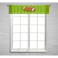 thumbnail image 1 of ABPHQTO Football Grass Football Field Window Curtain Valance Rod Pocke 54x12 Inch, 1 of 1