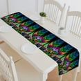 thumbnail image 1 of ABPHQTO Fractal Pattern In Stained Glass Style Table Runner Placemat Tablecloth For Home Decor 16x72 Inch, 1 of 1