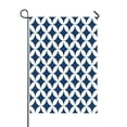 thumbnail image 1 of ABPHQTO Geometric Repeatable Blue White Circle Editable File Home Outdoor Garden Flag House Banner Size 28x40 Inch, 1 of 1